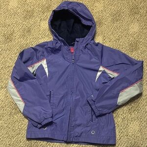 London Fog Kids Purple and Gray jacket